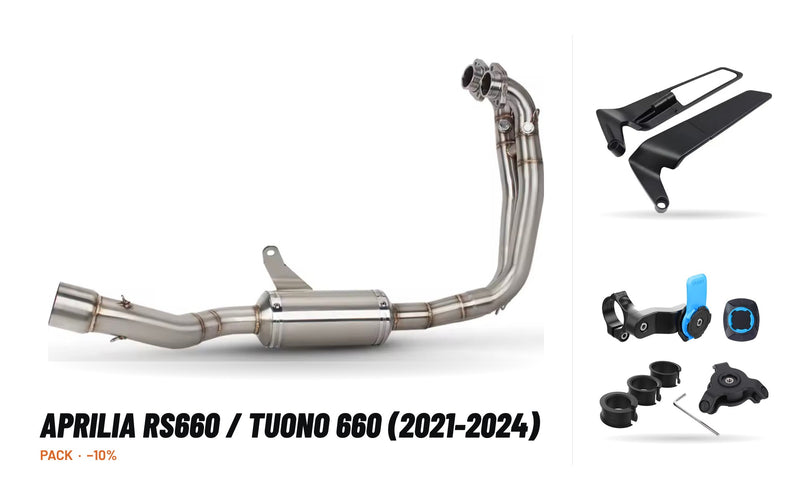 Full Exhaust Pack – Aprilia RS660 / Tuono 660 (2021-2024)