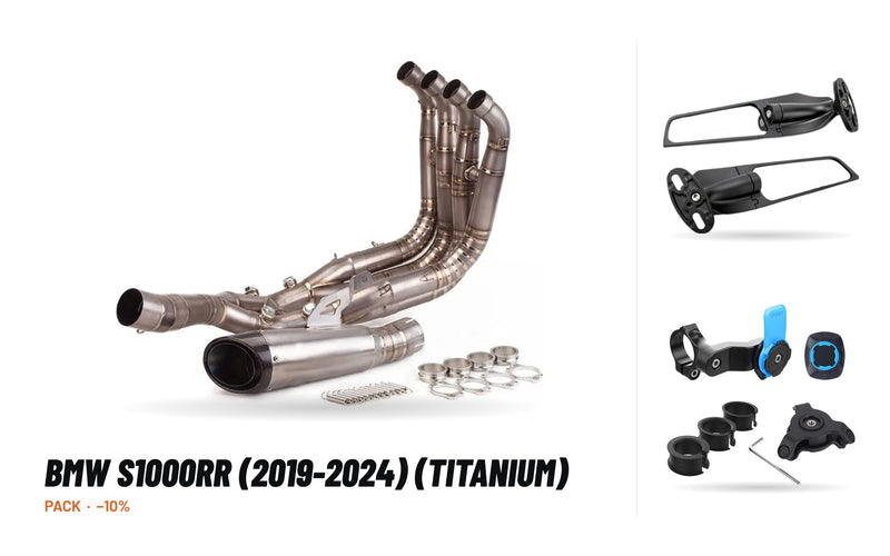 Full Exhaust Pack – BMW S1000RR (2019-2024) (Titanium)
