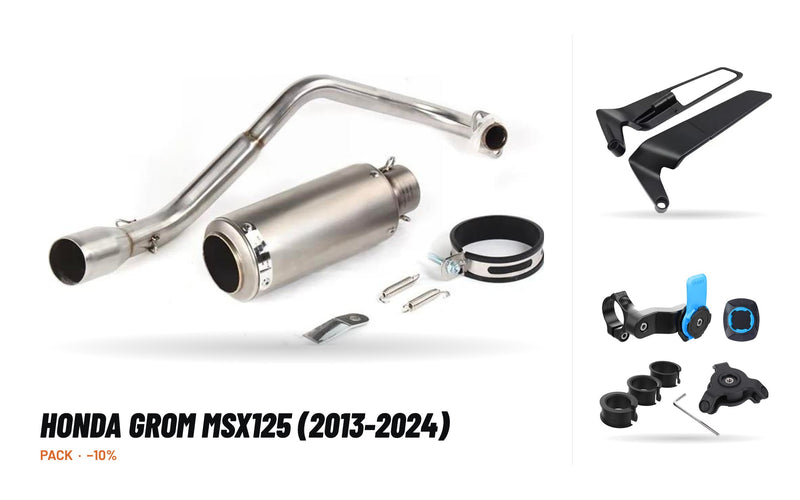 Full Exhaust Pack – Honda GROM MSX125 (2013-2024)
