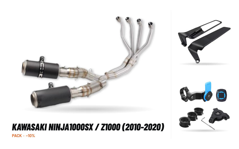 Full Exhaust Pack – Kawasaki Ninja1000SX / Z1000 (2010-2020)