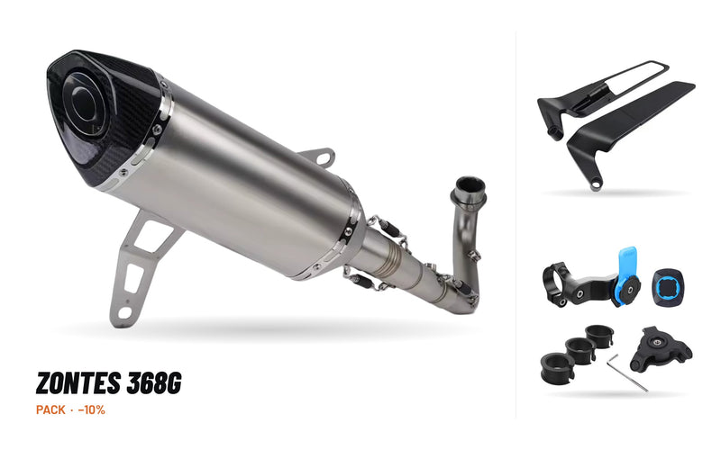 Full Exhaust Pack – Zontes 368G