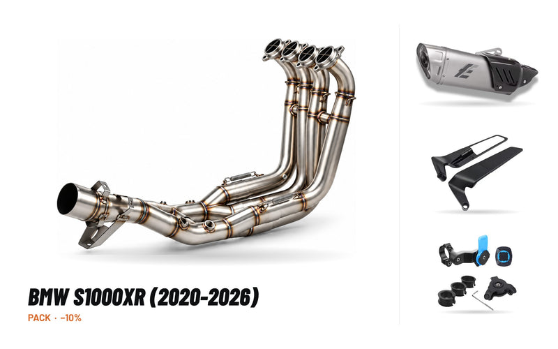 Manifolds + Exhaust Tip Pack – BMW S1000XR (2020-2026)