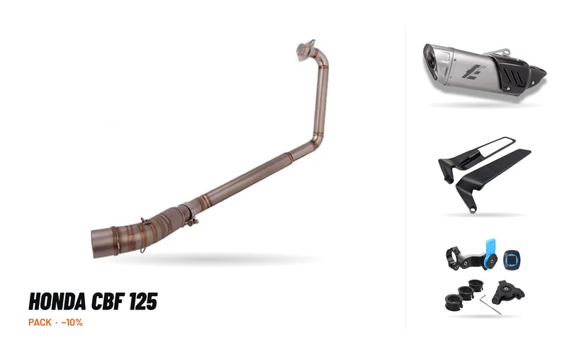 Manifolds + Exhaust Tip Pack – Honda CBF 125