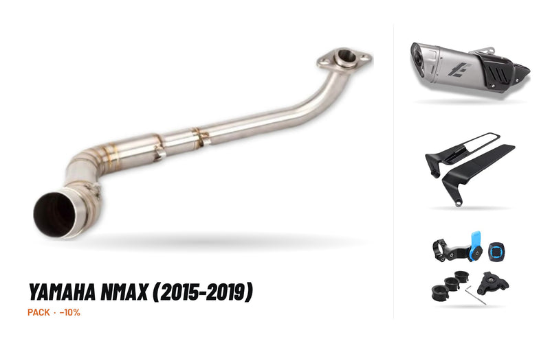 Pack Coletores + Ponteira – Yamaha Nmax (2015-2019)
