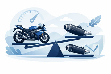 Motorcycle Exhaust Weight Reduction Benefits