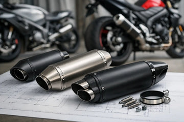 Universal Muffler Fitment Size Guide for Bikes