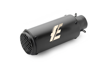 Bullet Exhaust Tip (51mm/60mm) (Black Vintage)