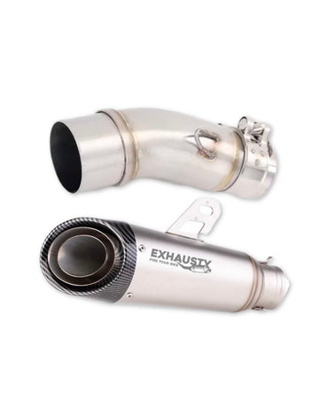 Kit Link Pipe + Ponteira Kawasaki Ninja 500