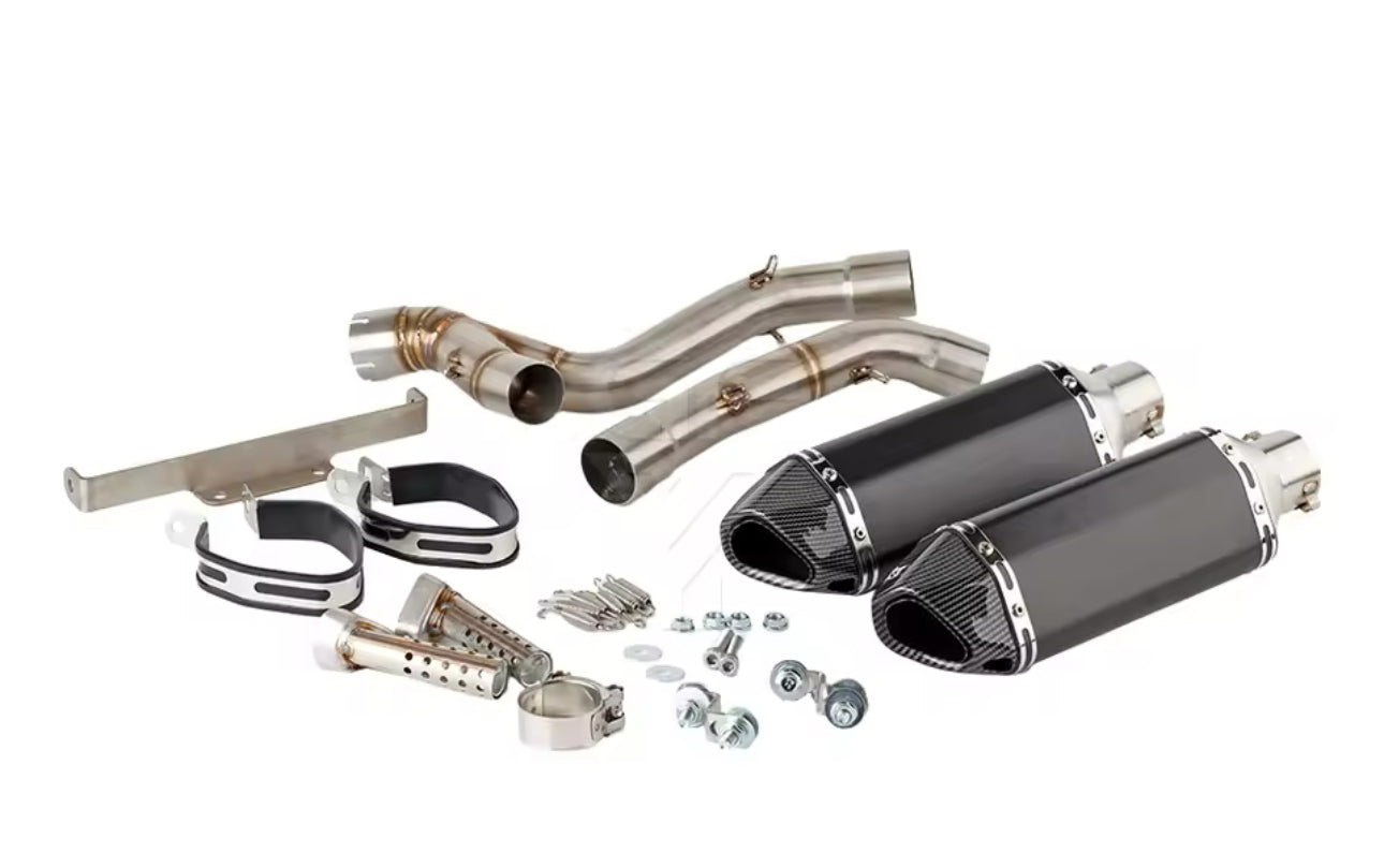 Link Pipe e ponteiras para Yamaha XT660 / XT660Z Tenere (2008-2017)