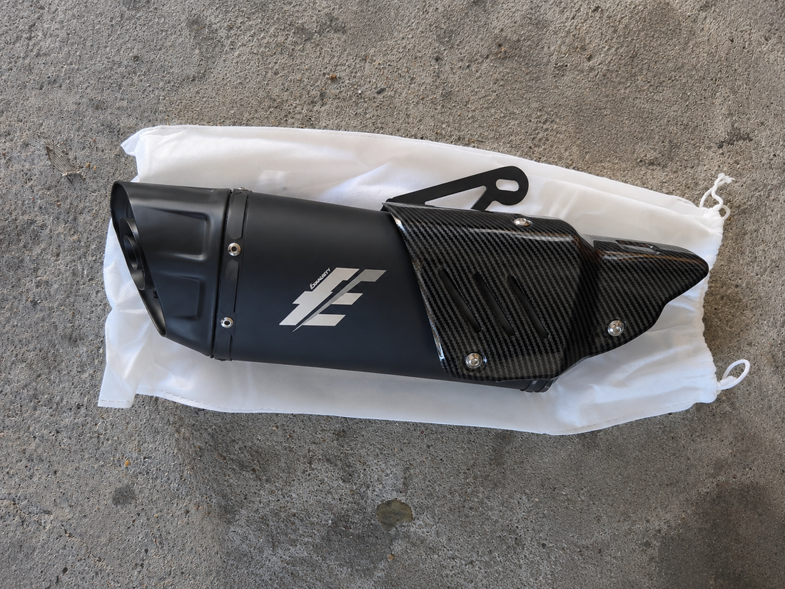 Exhaust tip 51mm Akr (All Black)
