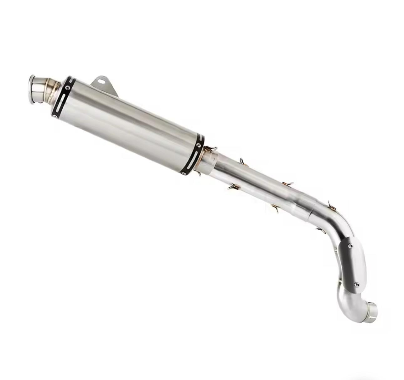 Link Pipe + Exhaust tip for Yamaha Tenere 700