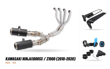 Pack Escape Completo – Kawasaki Ninja1000SX / Z1000 (2010-2020)