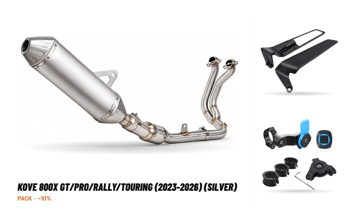 Kit Impianto Completo – Kove 800X GT/Pro/Rally/Touring (2023-2026) (Silver)