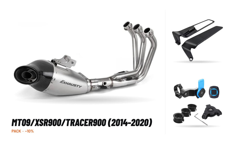 Pack Escape Completo – MT09/XSR900/Tracer900 (2014-2020)