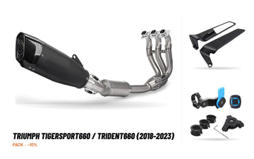 Pack Escape Completo – Triumph TigerSport660 / Trident660 (2018-2023)