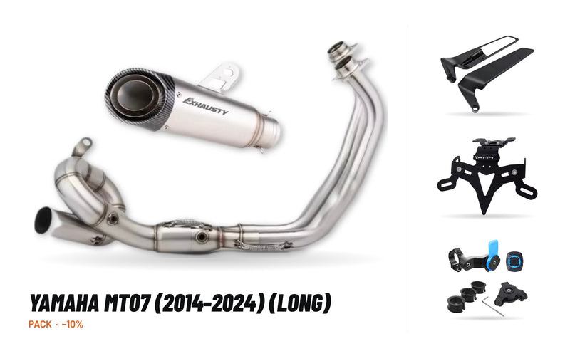 Pack Escape Completo – Yamaha MT07 (2014-2024) (Caracol)