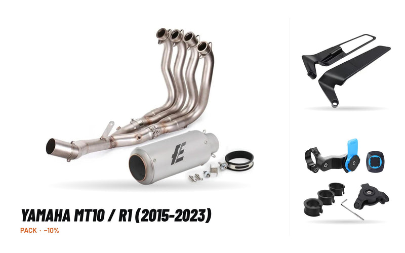 Pack Escape Completo – Yamaha MT10 / R1 (2015-2023)