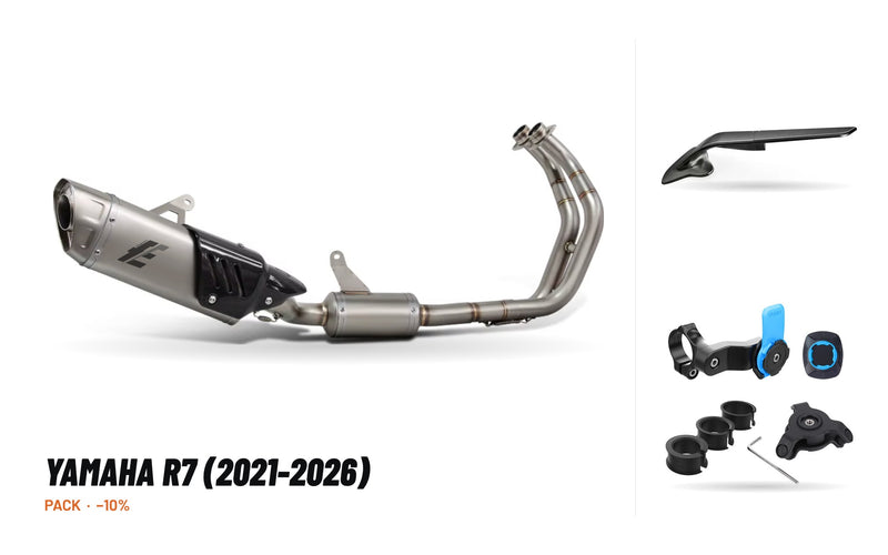 Pack Escape Completo – Yamaha R7 (2021-2026)