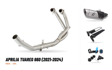 Pack Coletores + Ponteira – Aprilia Tuareg 660 (2021-2024)