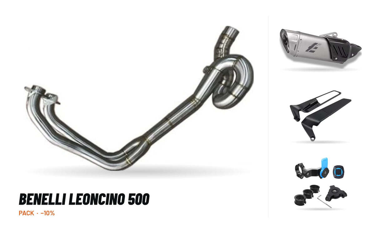 Pack Coletores + Ponteira – Benelli Leoncino 500