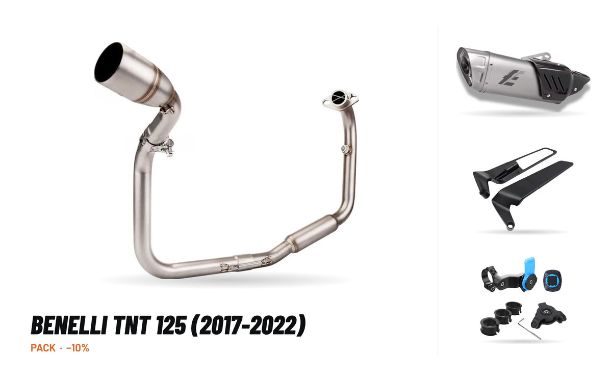 Kit Collettori + Silenziatore – Benelli TNT 125 (2017-2022)