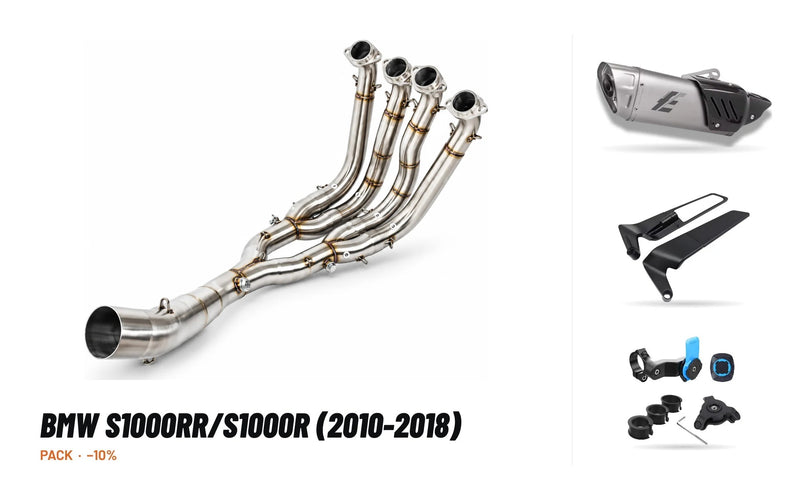 Pack Colectores + Silenciador – BMW S1000RR/S1000R (2010-2018)