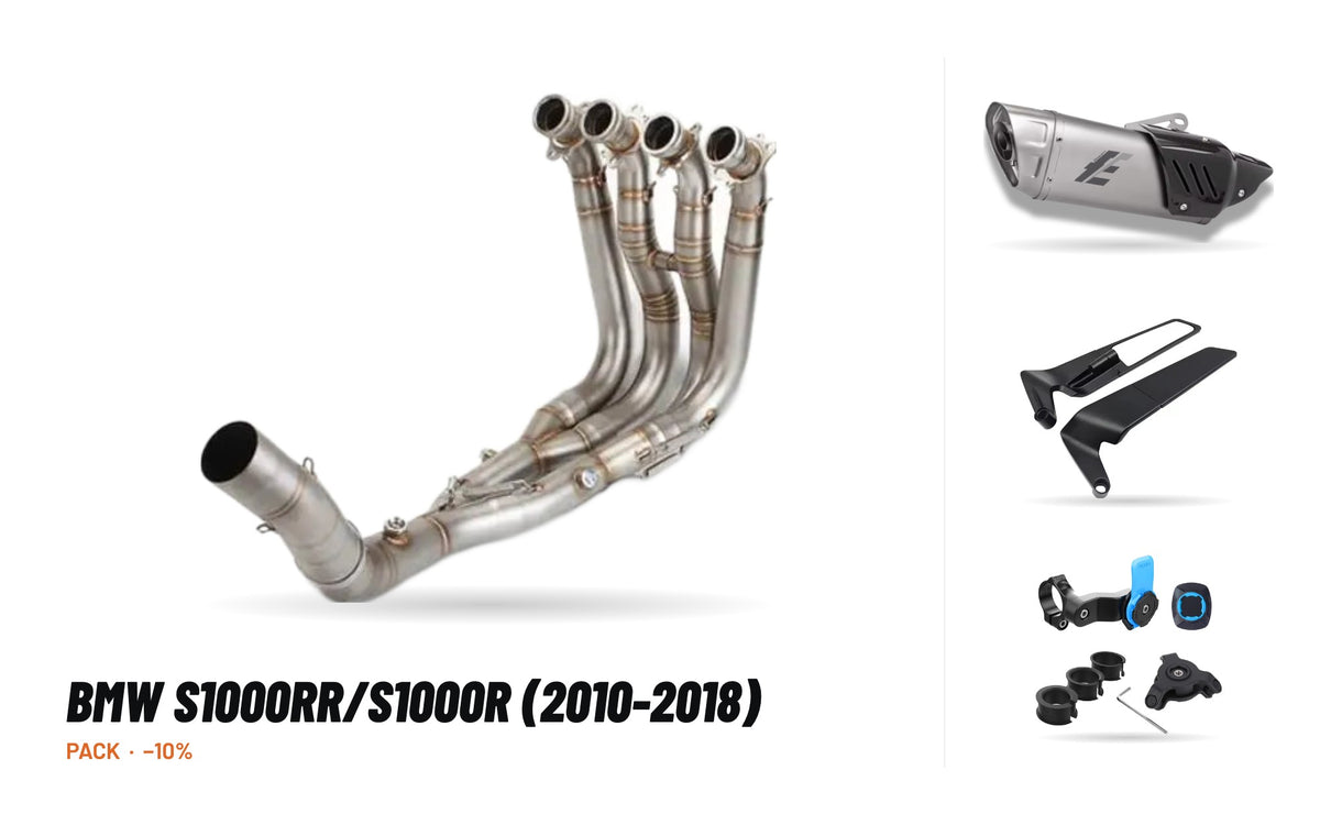 Manifolds + Exhaust Tip Pack – BMW S1000RR/S1000R (2010-2018)