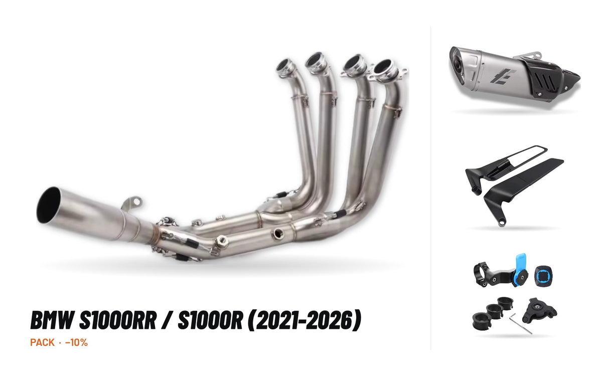 Set Krümmer + Endschalldämpfer – BMW S1000RR / S1000R (2021-2026)