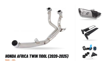 Pack Coletores + Ponteira – Honda Africa Twin 1100L (2020-2025)