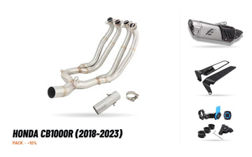 Manifolds + Exhaust Tip Pack – Honda CB1000R (2018-2023)