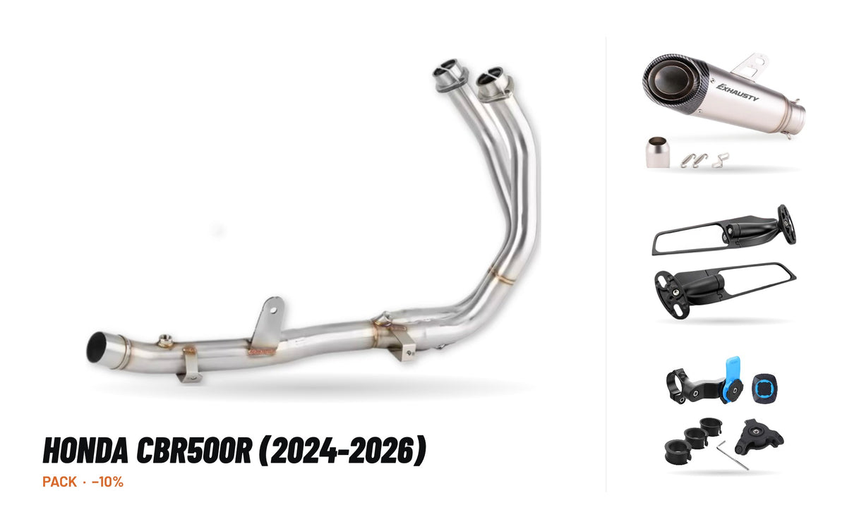 Set Krümmer + Endschalldämpfer – Honda CBR500R (2024-2026)