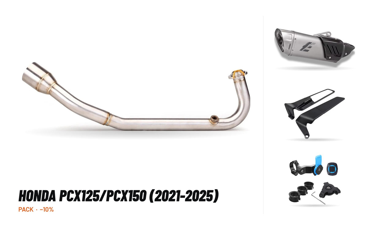 Kit Collettori + Silenziatore – Honda PCX125/PCX150 (2021-2025)