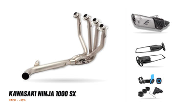 Pack Coletores + Ponteira – Kawasaki Ninja 1000 SX