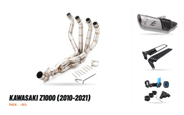Pack Coletores + Ponteira – Kawasaki Z1000 (2010-2021)