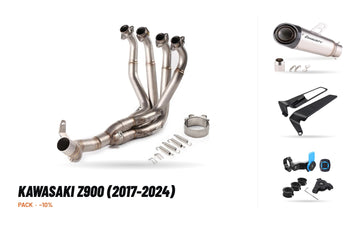 Pack Coletores + Ponteira – Kawasaki Z900 (2017-2024)