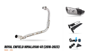 Pack Coletores + Ponteira – Royal Enfield Himalayan 411 (2016-2023)