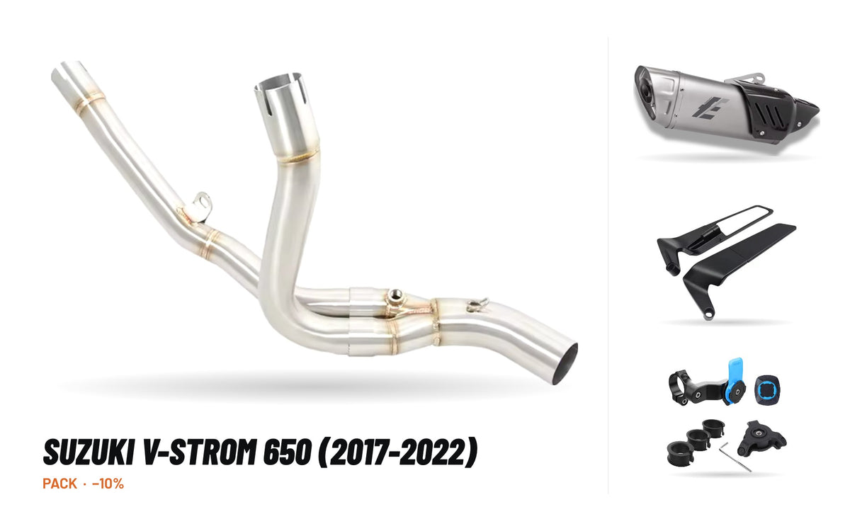 Pack Coletores + Ponteira – Suzuki V-Strom 650 (2017-2022)