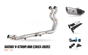 Pack Coletores + Ponteira – Suzuki V-Strom 800 (2023-2025)