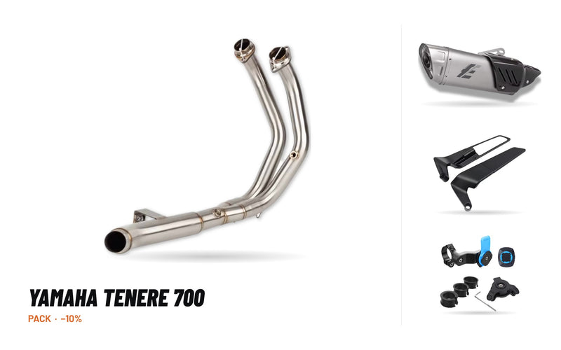 Pack Coletores + Ponteira – Yamaha Tenere 700