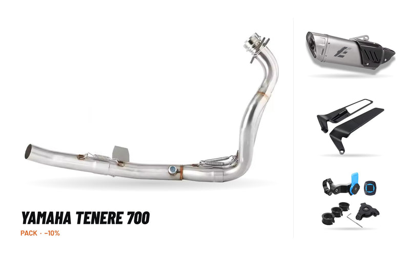 Pack Coletores + Ponteira – Yamaha Tenere 700