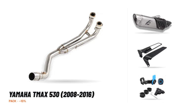 Pack Coletores + Ponteira – Yamaha Tmax 530 (2008-2016)
